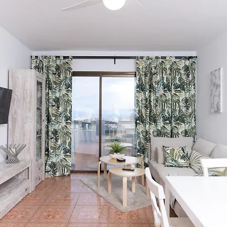 Lägenhet Sea View 2 Bedrooms In With Aircon Costa Adeje (Tenerife)